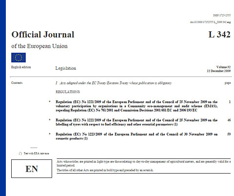 European legislation